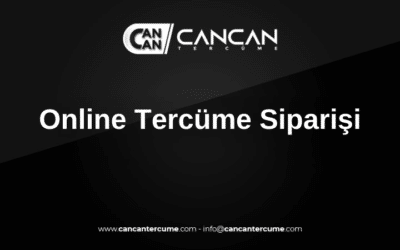 Online Tercüme Siparişi