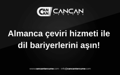 almanca çeviri hizmeti