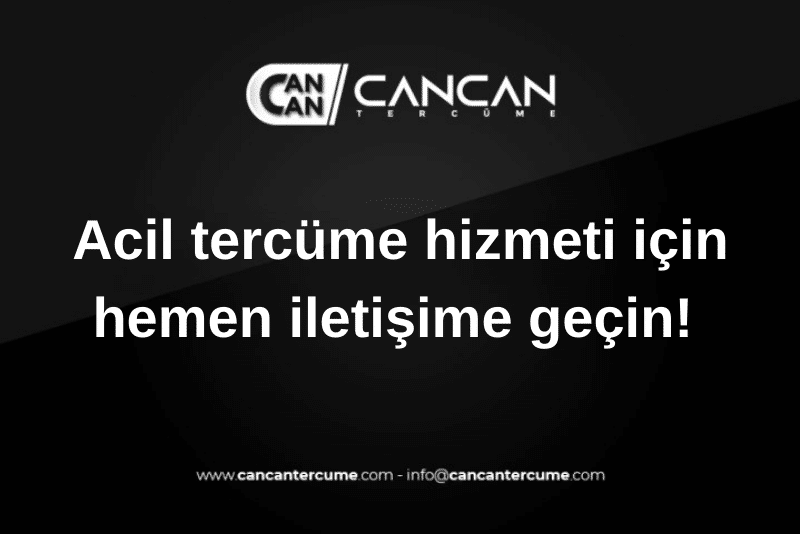 acil tercüme