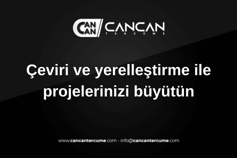 çeviri ve yerelleştirme