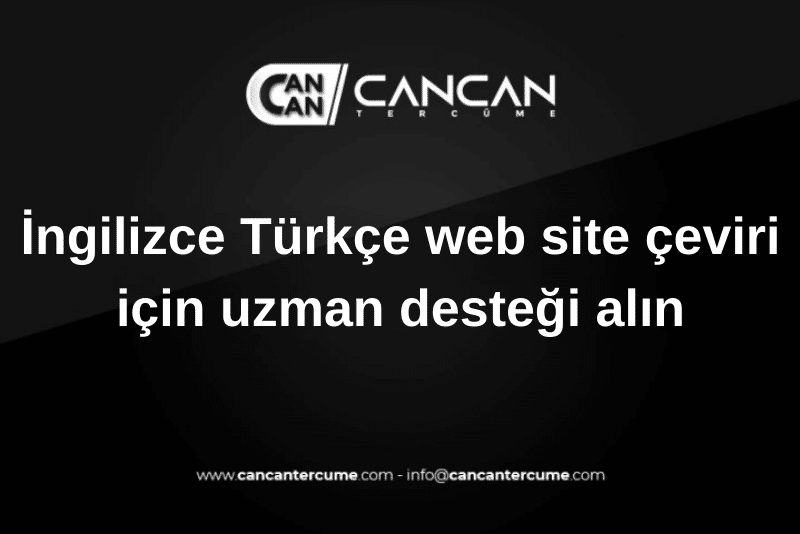 İngilizce Türkçe Web Site
