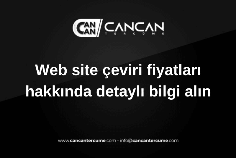 web site çeviri fiyatları