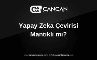 yapay zeka çevirisi