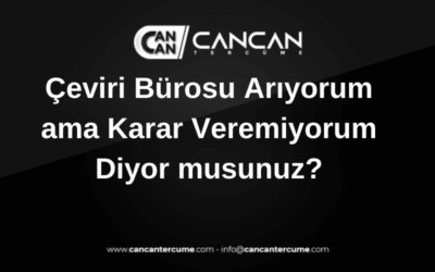 çeviri bürosu