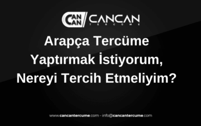 arapça tercüme