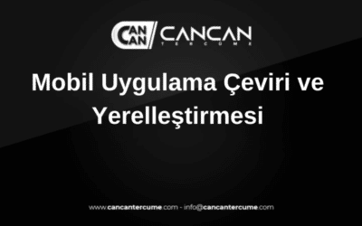 mobil uygulama çeviri ve yerelleştirmesi