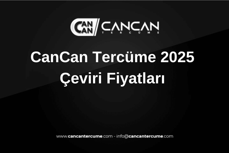 2025 çeviri fiyatları
