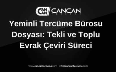 yeminli tercüme bürosu