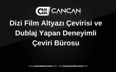 dizi film altyazı çevirisi